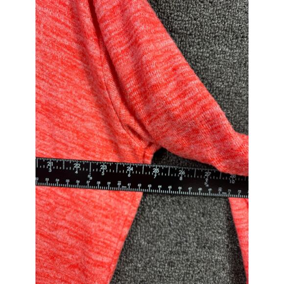 Torrid Plush Cowl-Neck Sweater Womens Size 0 (12) Coral Long Sleeve Super Soft - Picture 7 of 7